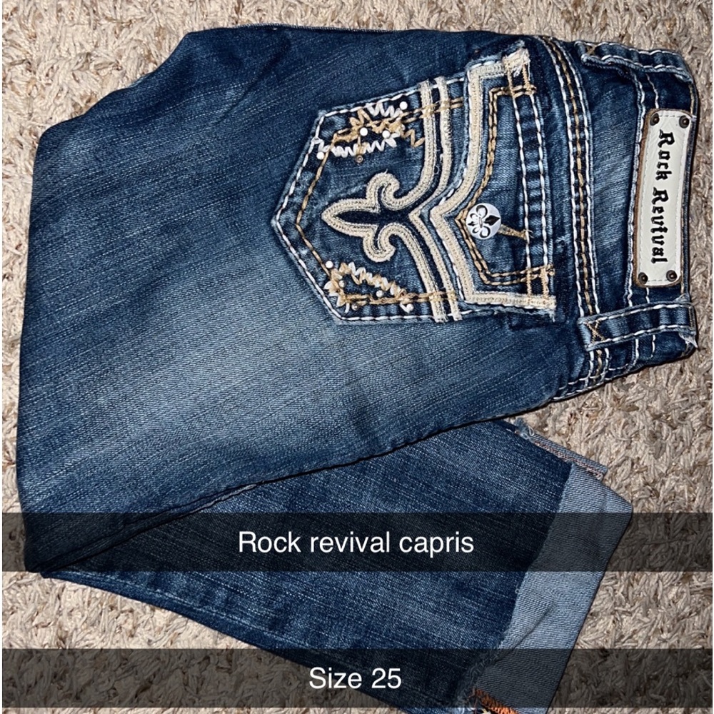 Rock Revival Capris